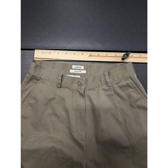 L.L Bean Original Fit High-Waist Tapered-Leg - Picture 5 of 6